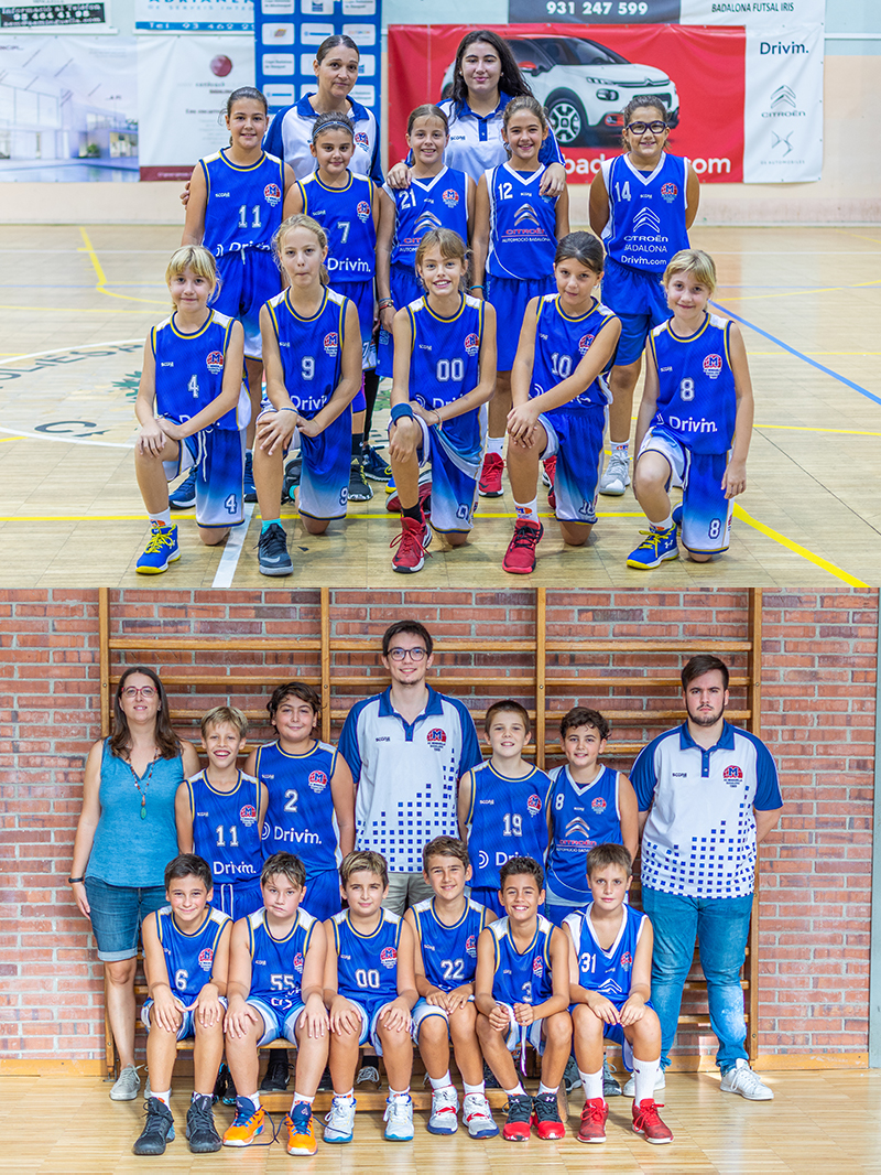 Molt bon paper dels nostres equips a la Copa Badalona de minibàsquet
